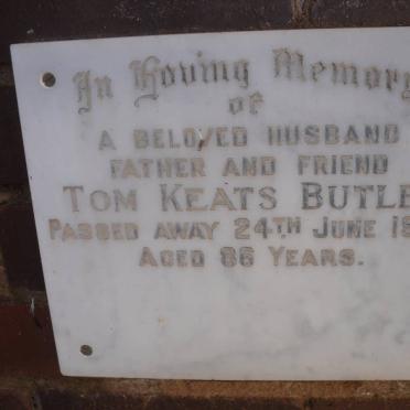 BUTLER Tom Keats -1969