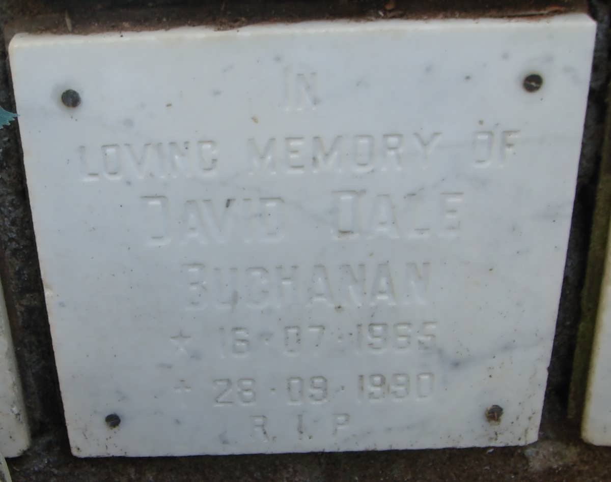 BUCHANAN David Dale 1965-1990