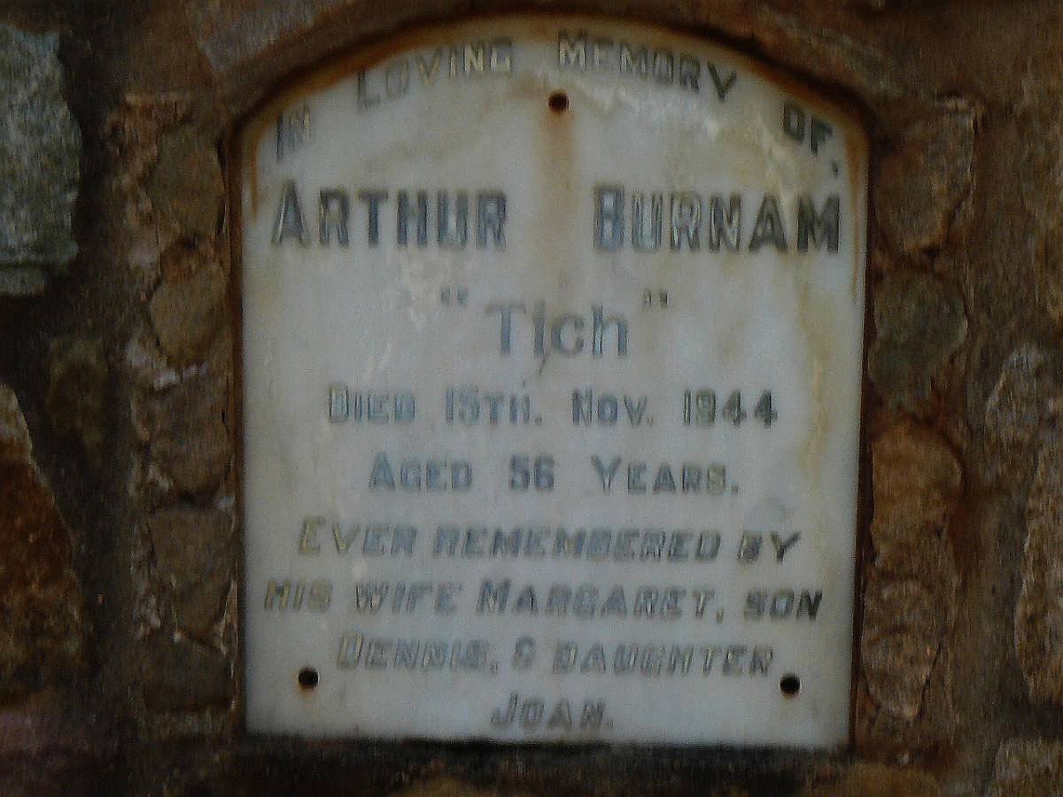 BURNAM Arthur -1944