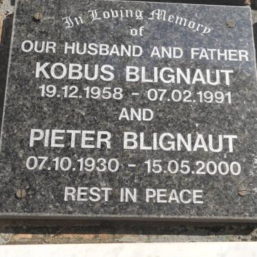 BLIGNAUT Pieter 1930-2000 :: BLIGNAUT Kobus 1958-1991