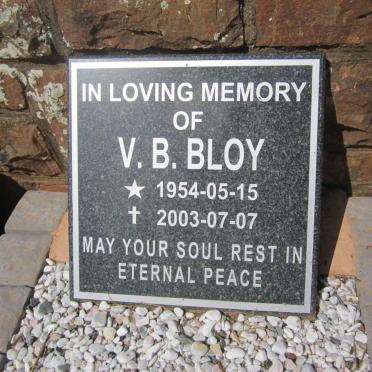 BLOY V.B. 1954-2003