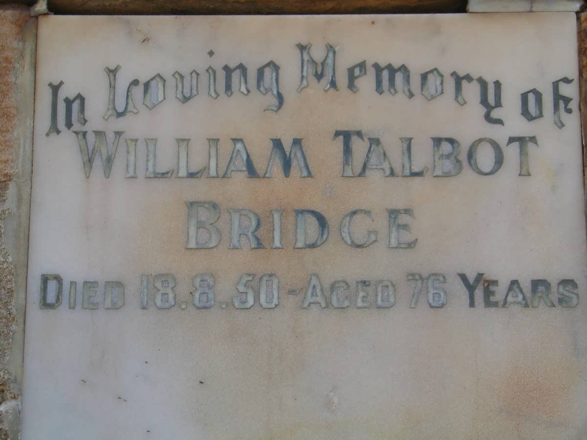 BRIDGE William Talbot -1950