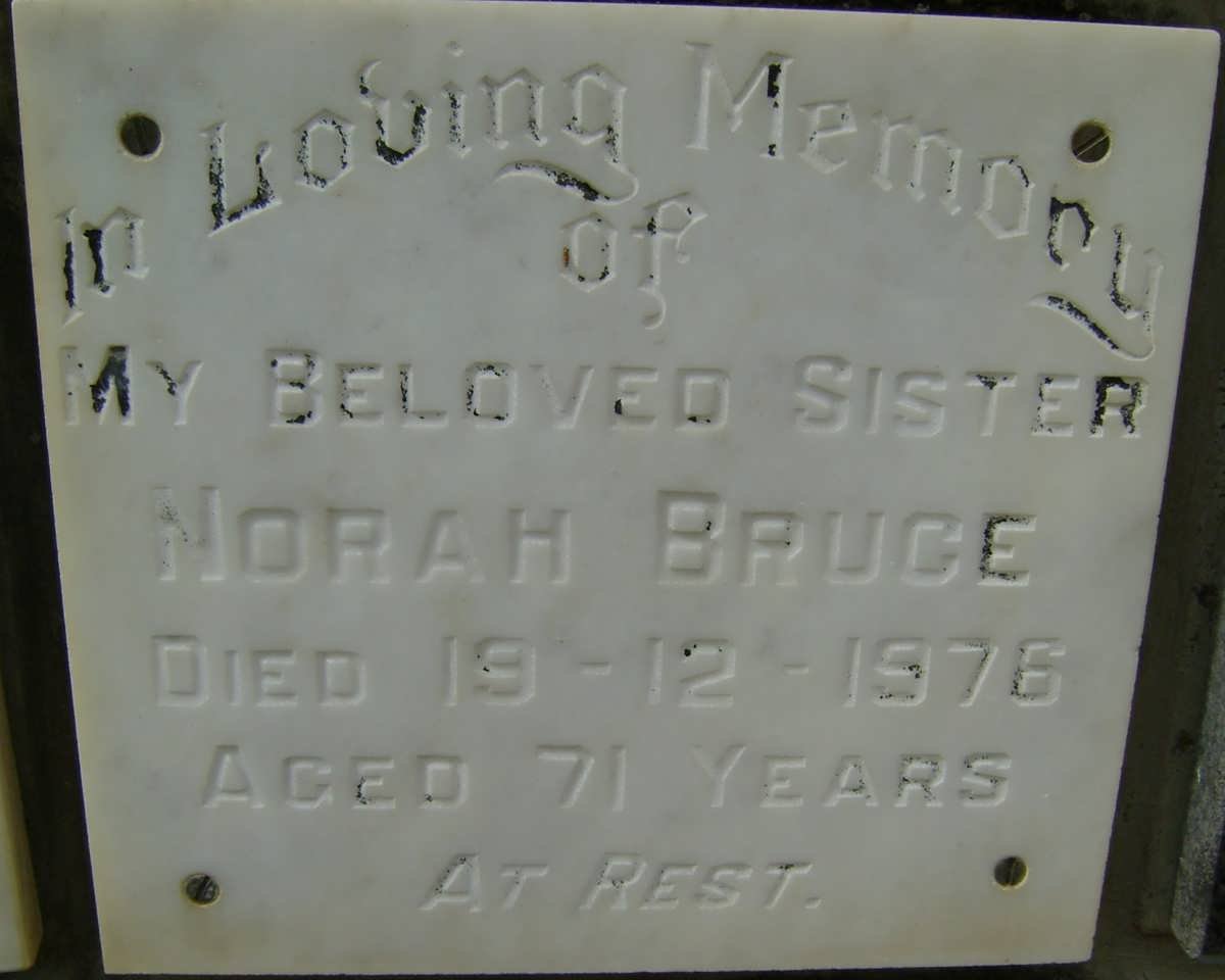 BRUCE Norah -1976