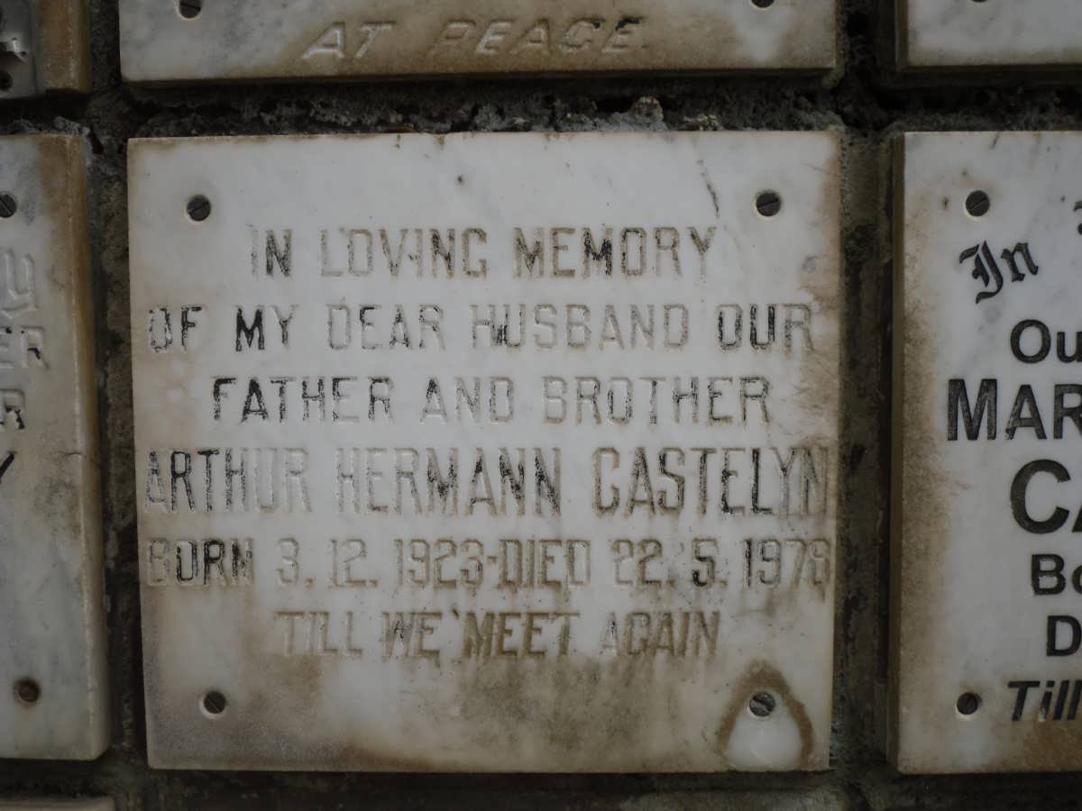 CASTELYN Arthur Hermann 1923-1978