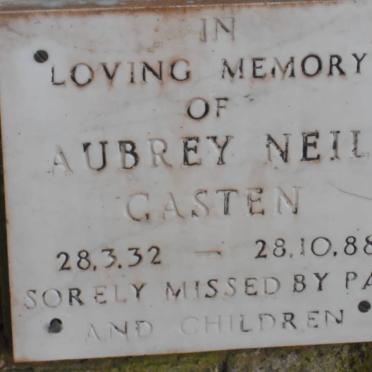 CASTEN Aubrey Neil 1932-1988