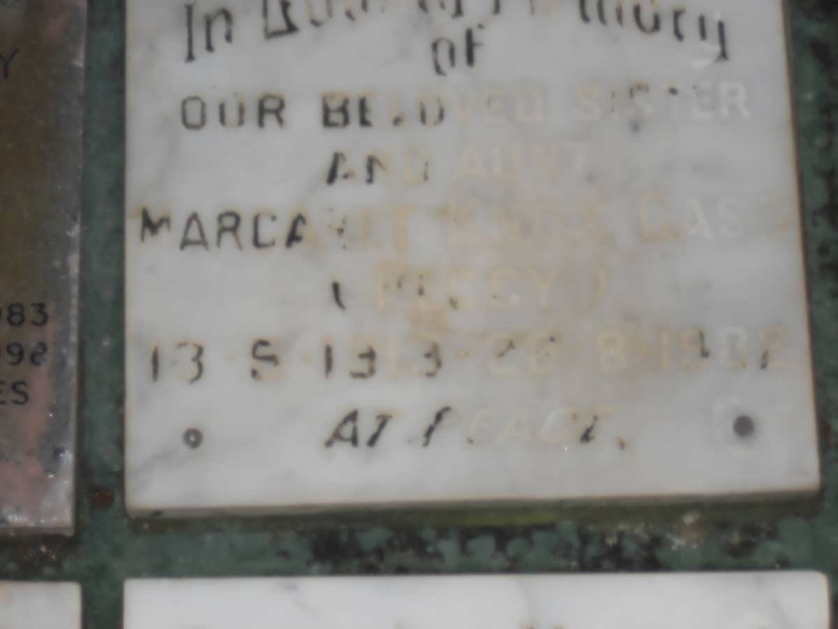 CASS Margaret Knox  1913-1982