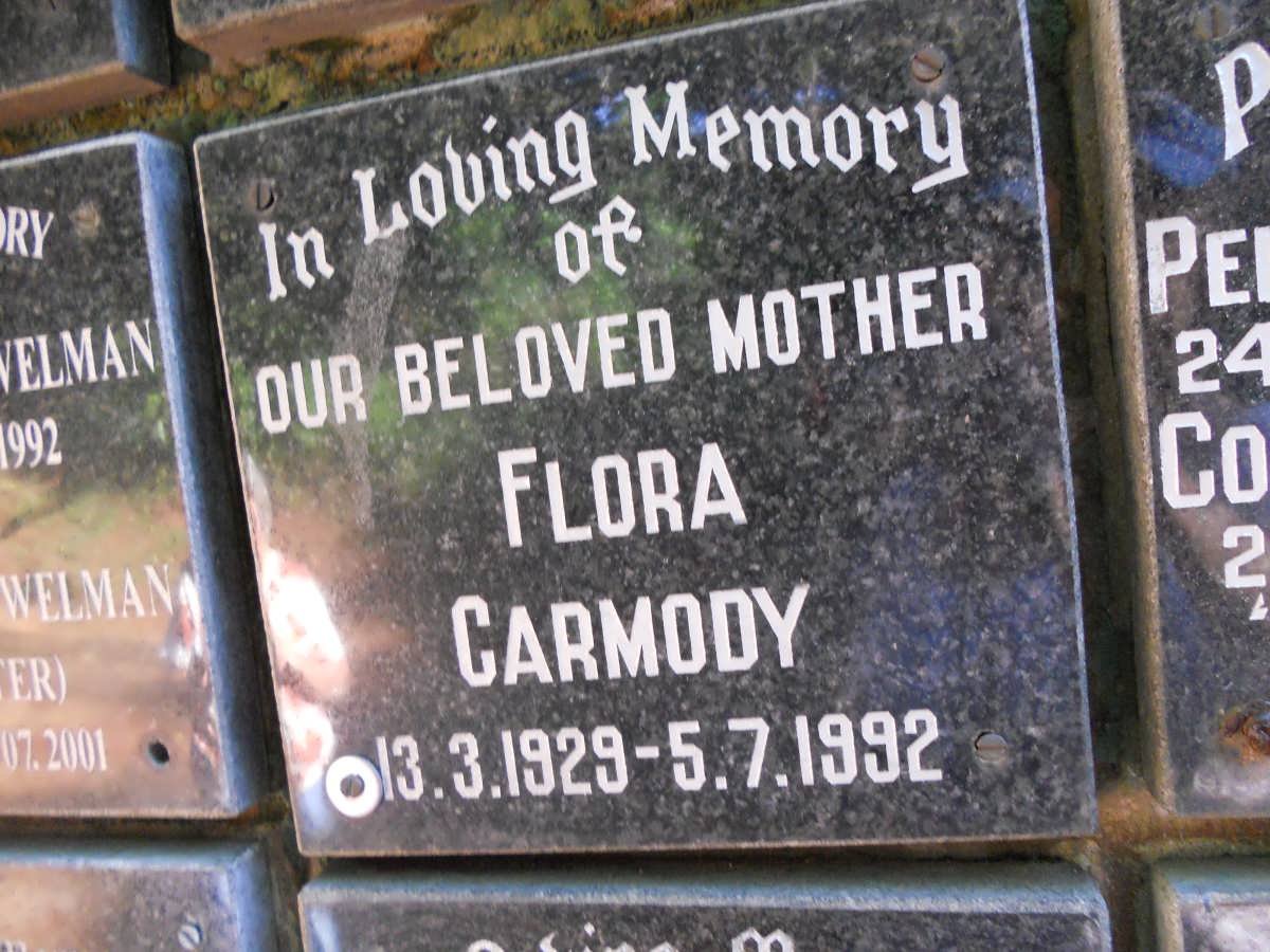 CARMODY Flora 1929-1992