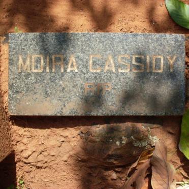 CASSIDY Moira