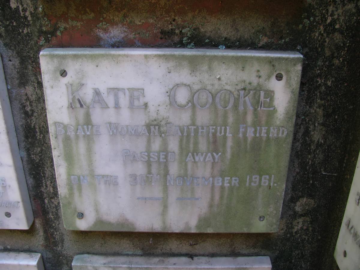 COOKE Kate -1961