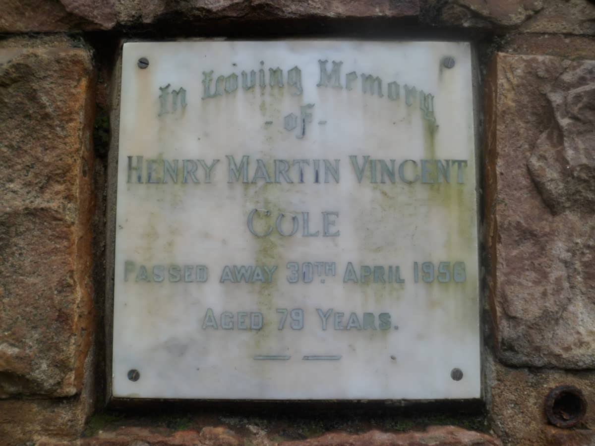 COLE Henry Martin Vincent -1956