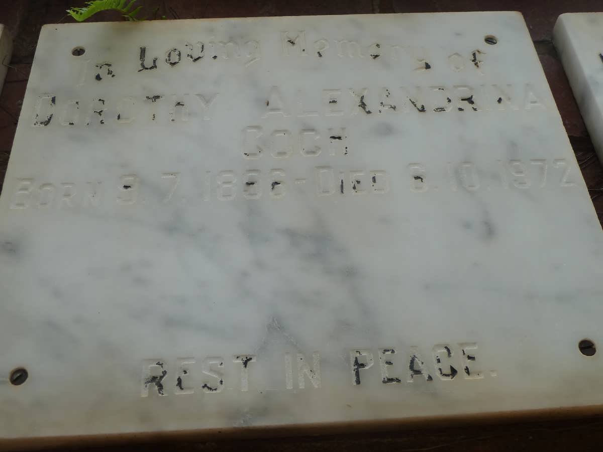 COCH Dorothy Alexandrina 1896-1972