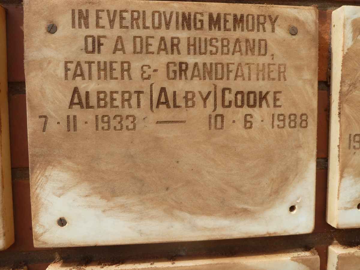 COOKE Albert 1933-1988