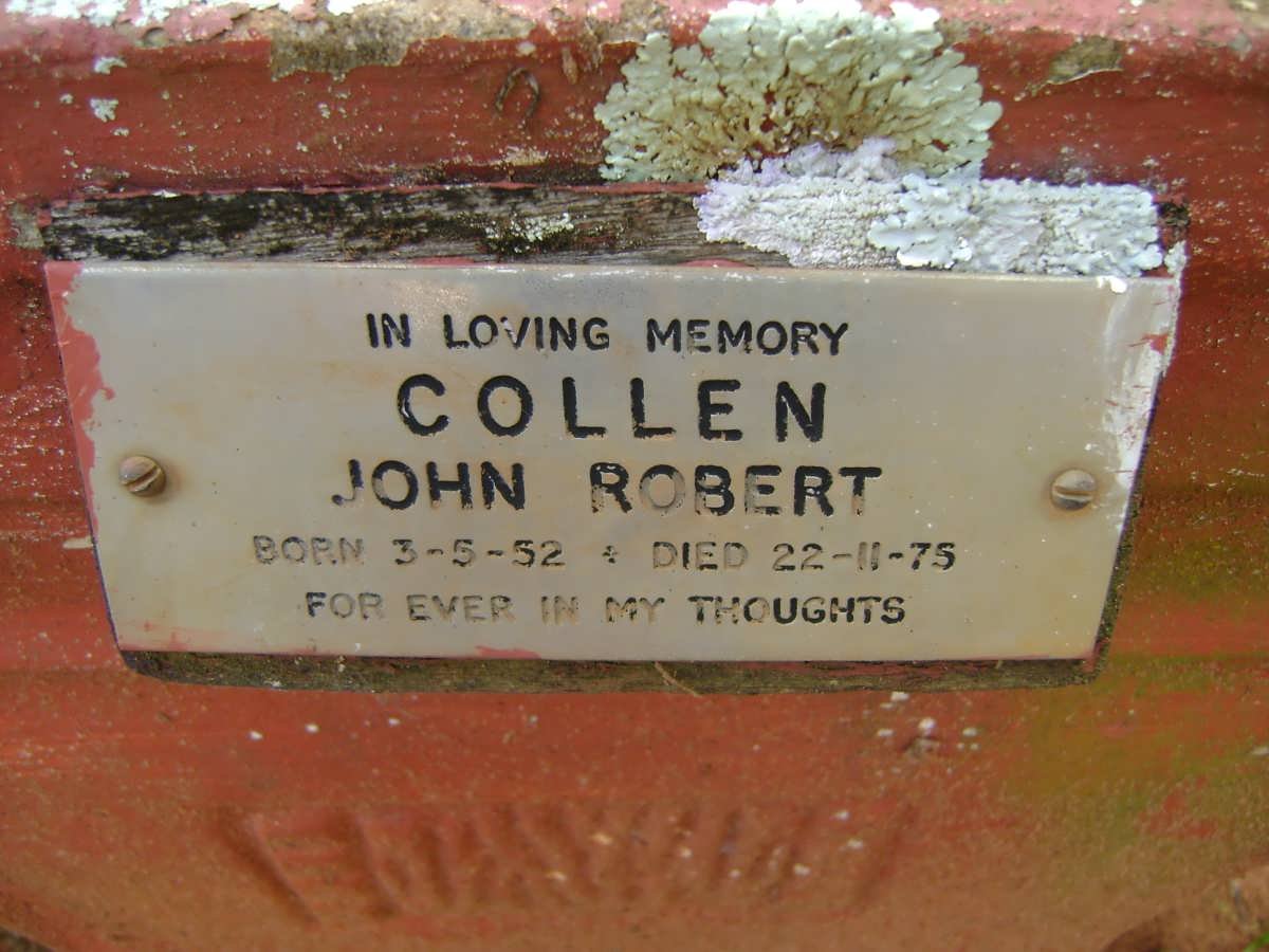 COLLEN John Robert 1952-1975