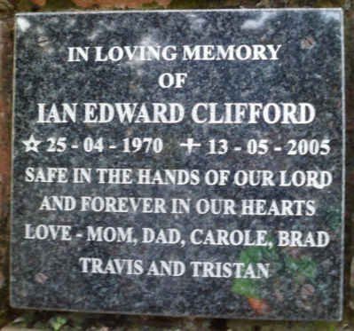 CLIFFORD Ian Edward 1970-2005