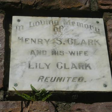 CLARK Henry S. &amp; Lily 