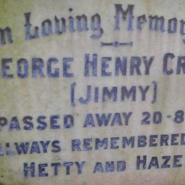 CREWE George Henry -1958