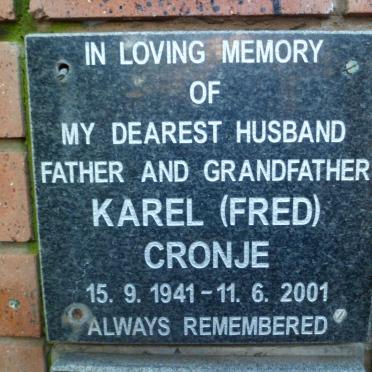 CRONJE Karel 1941-2001