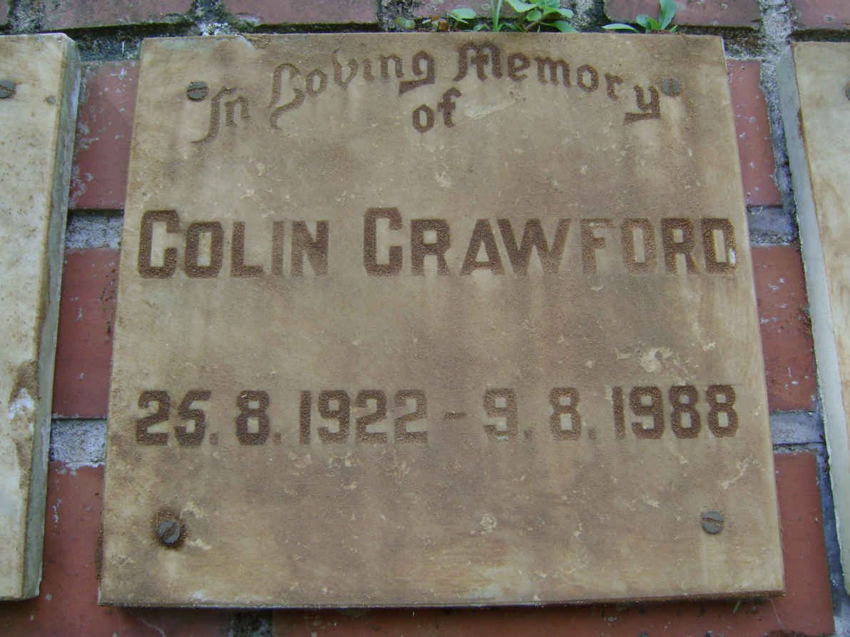 CRAWFORD Colin 1922-1988