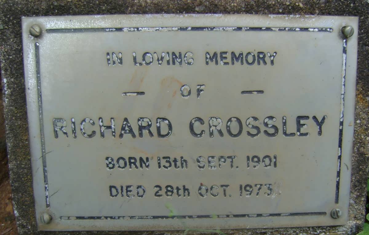CROSSLEY Richard 1901-1973