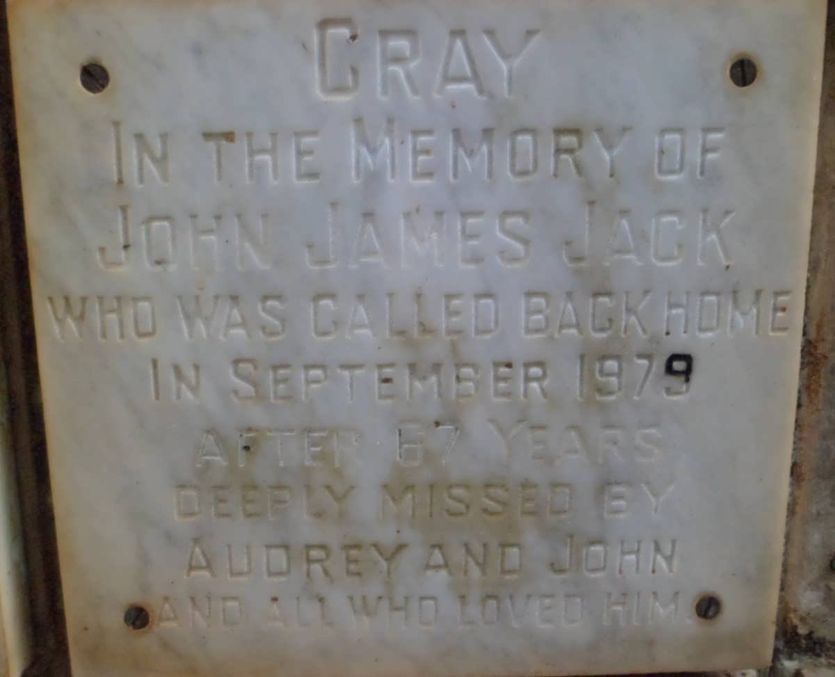 CRAY John James Jack -1979