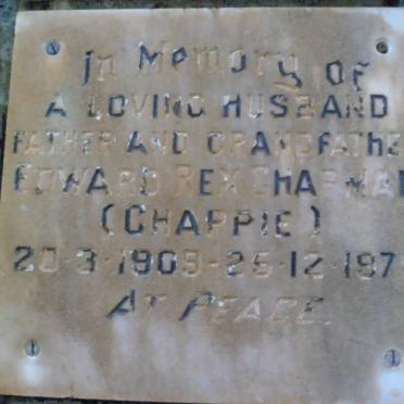 CHAPMAN Edward Rex 1909-1978