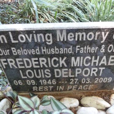DELPORT Frederick Michael Louis 1946-2009