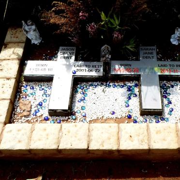 DENT Jason Grant 1975-2001 :: DENT Sarah Jane 1995-2013