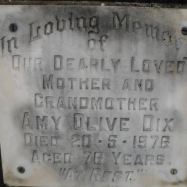DIX Amy Olive -1976