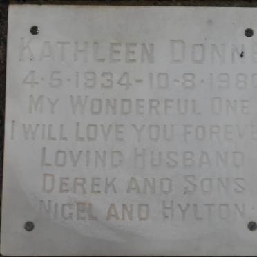 DONNE Kathleen 1934-1980