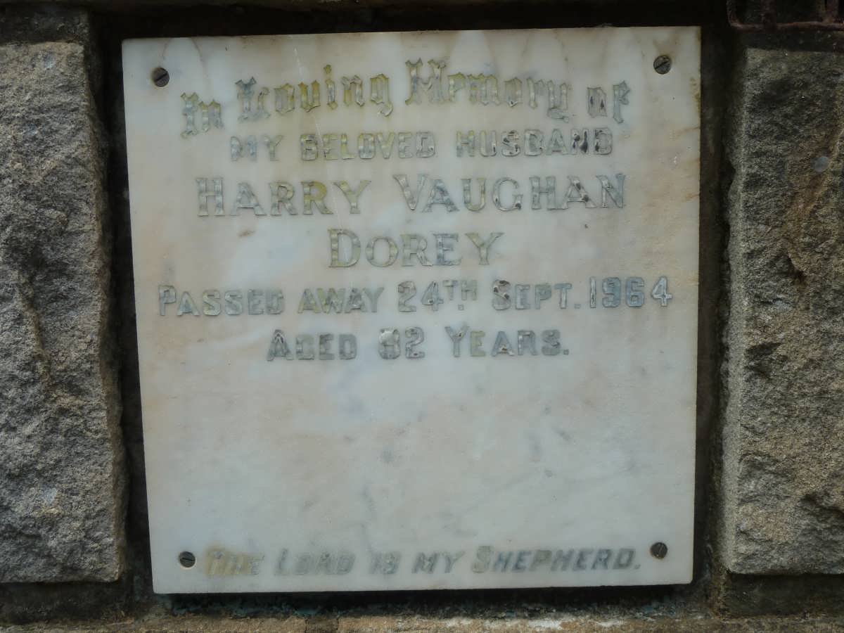 DOREY Harry Vaughan -1964