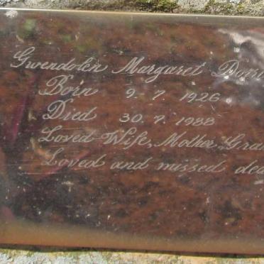 DORRINGTON Gwendolen Margaret 1926-1988