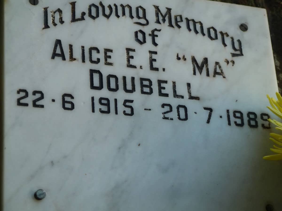 DOUBELL Alice E.E. 1915-1989