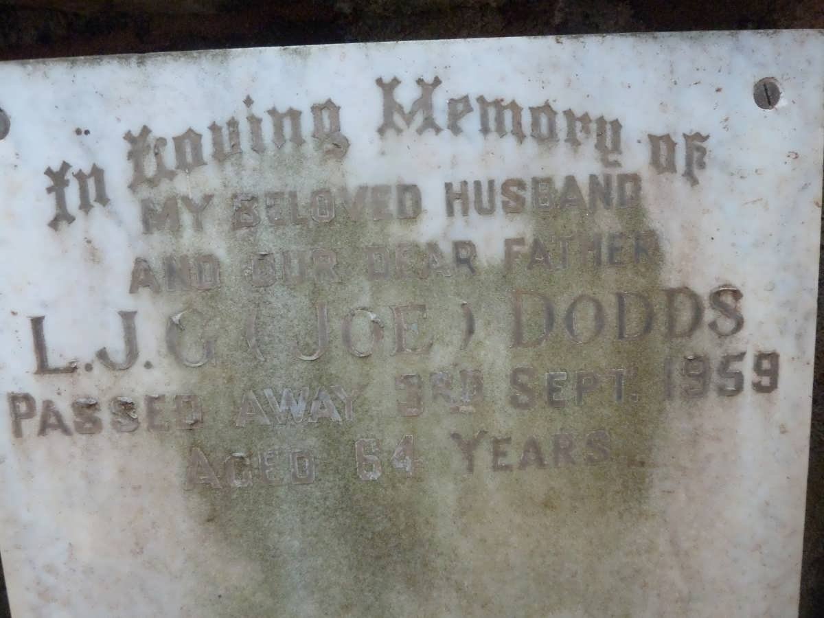 DODDS L.J.G. -1959