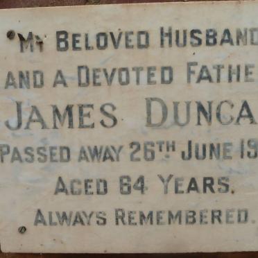 DUNCAN James -1973