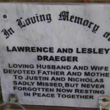 DRAEGER Lawrence &amp; Lesley