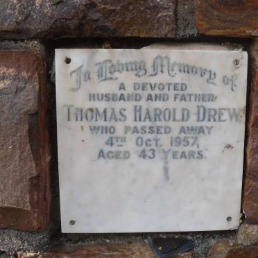 DREW Thomas Harold -1957