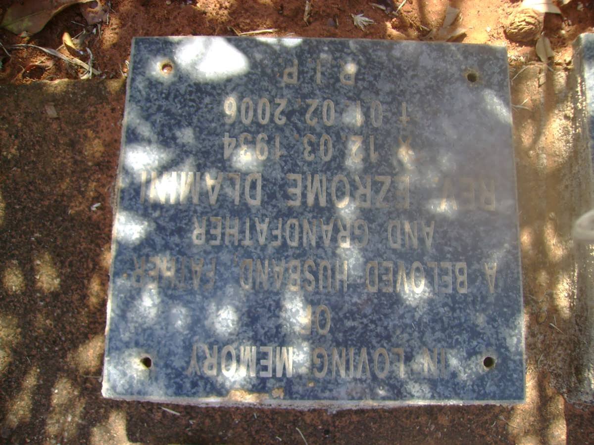 DLAMINI Ezrome 1934-2006