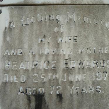 EDWARDS Beatrice -1973