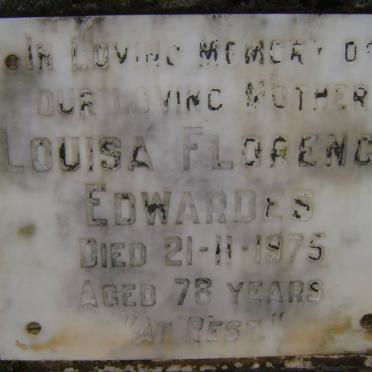 EDWARDES Louisa Florence -1975