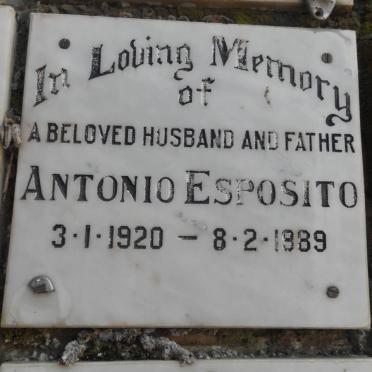 ESPOSITO Antonio 1920-1989