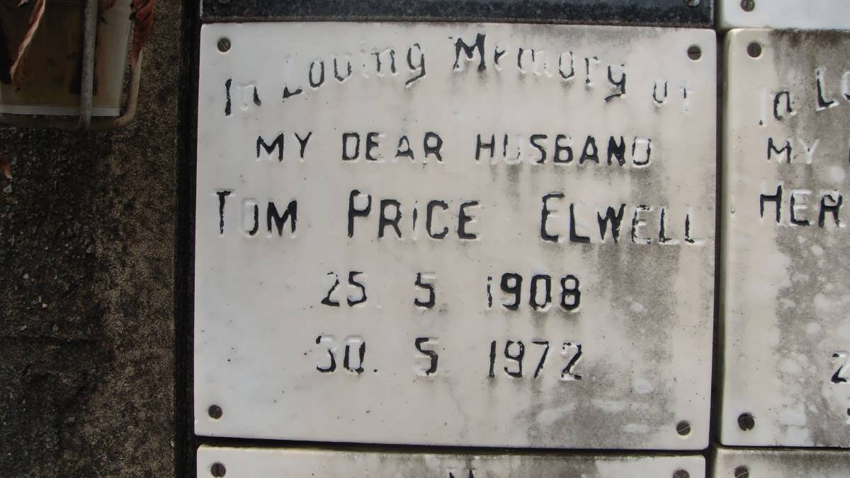 ELWELL Tom Price 1908-1972
