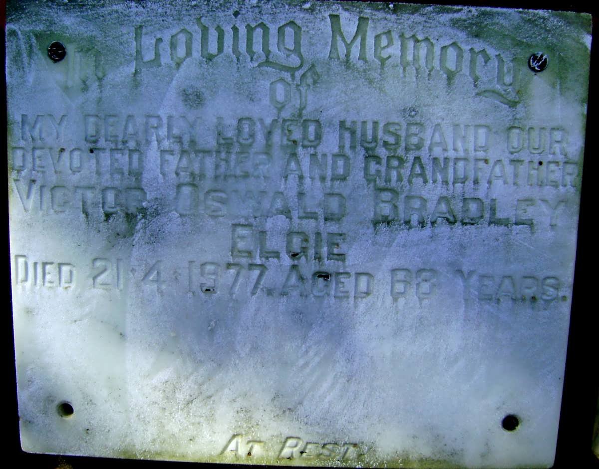 ELGIE Victor Oswald Bradley -1977