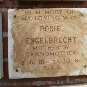 ENGELBRECHT Rosie 1918-1985