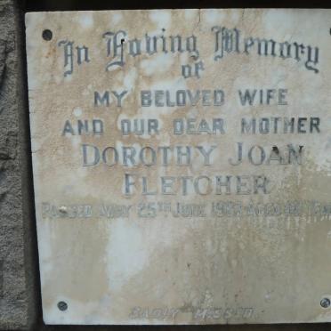 FLETCHER Dorothy Joan -1967