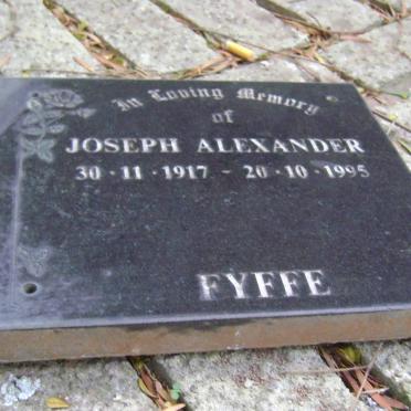 FYFFE Joseph Alexander 1917-1995
