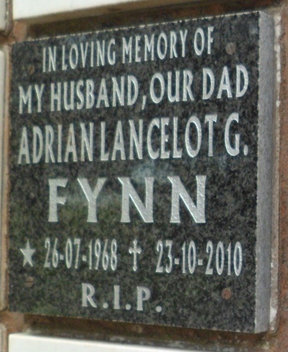 FYNN Adrian Lancelot G. 1968-2010