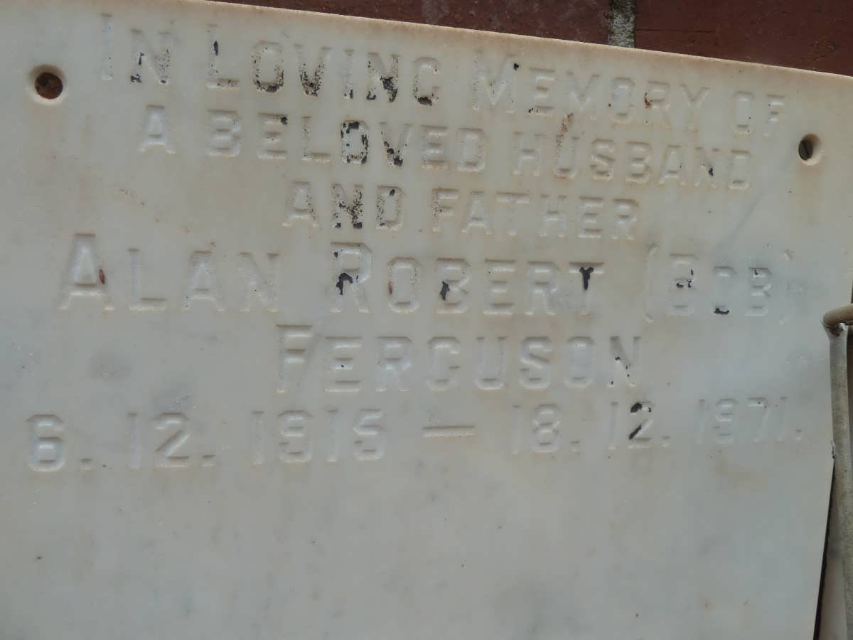 FERGUSON Alan Robert 1915-1971