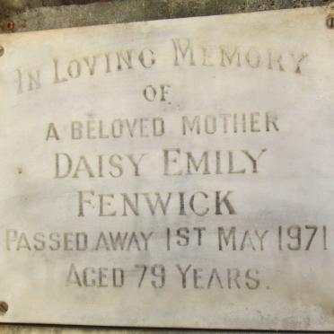 FENWICK Daisy Emily -1971