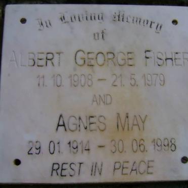 FISHER Albert George 1908-1979 &amp; Agnes May 1914-1998