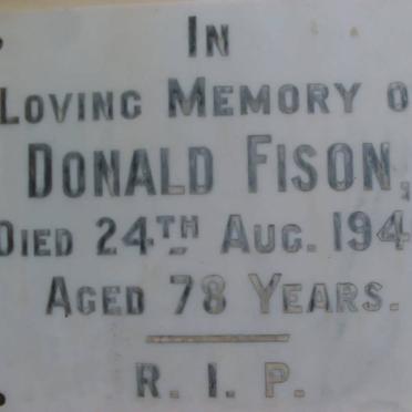 FISON Donald -1946